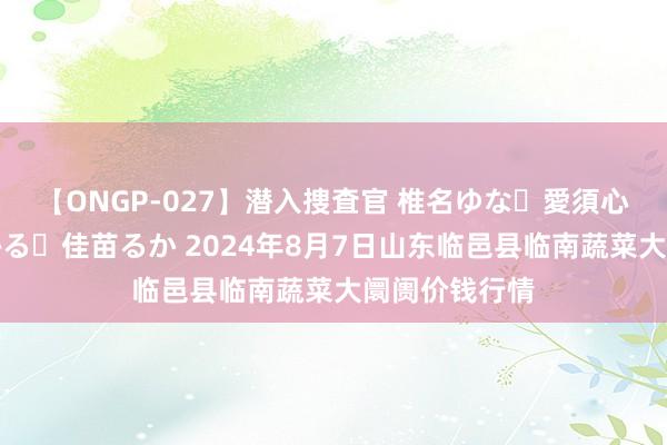 【ONGP-027】潜入捜査官 椎名ゆな・愛須心亜・紺野ひかる・佳苗るか 2024年8月7日山东临邑县临南蔬菜大阛阓价钱行情