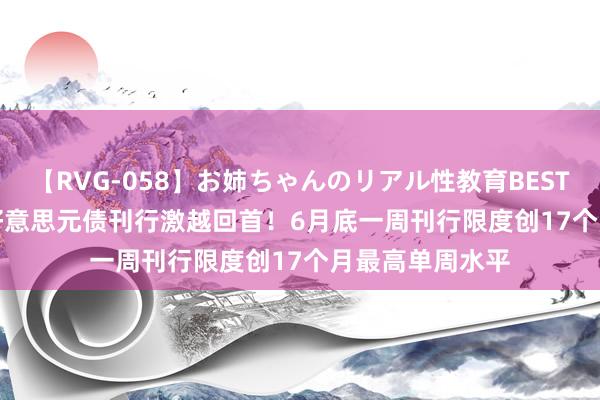 【RVG-058】お姉ちゃんのリアル性教育BEST vol.2 亚太区好意思元债刊行激越回首！6月底一周刊行限度创17个月最高单周水平