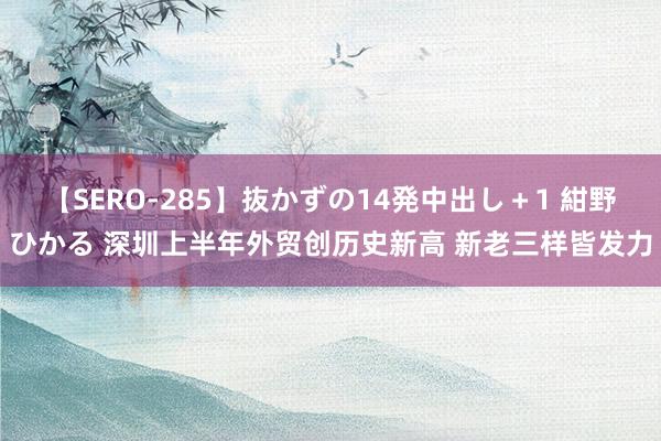 【SERO-285】抜かずの14発中出し＋1 紺野ひかる 深圳上半年外贸创历史新高 新老三样皆发力